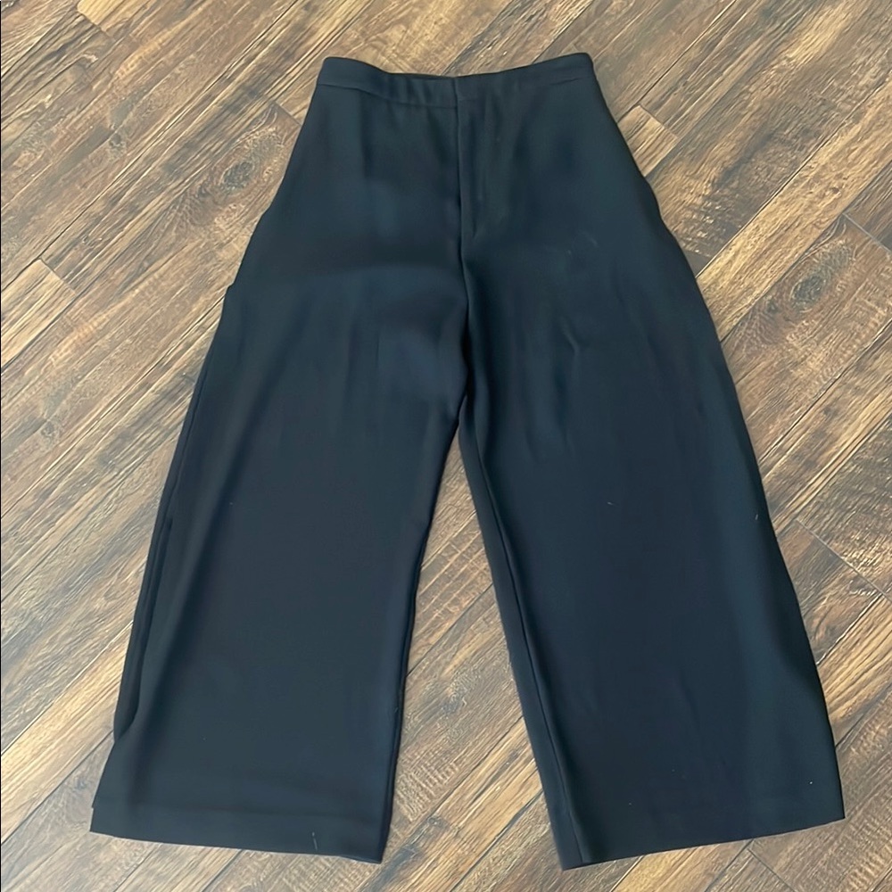 Maison Margiela Black Wide-Leg Pants